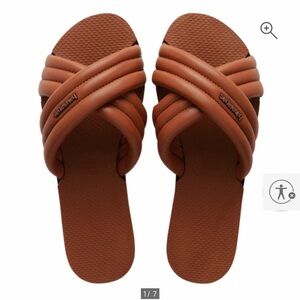 Havianas sandal women, You NYC Rust shoe 37/38 BRAND NEW
